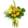 Yellow bouquet of roses and chrysanthemum. Auckland
